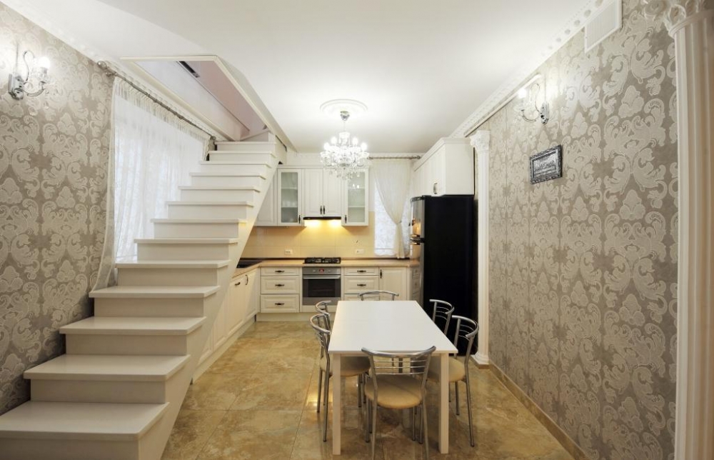 Трехуровневая квартира в современном стиле #5