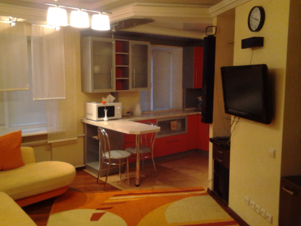 Посуточно двухкомнатная квартира-студия в центре с... #5