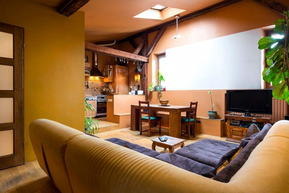 Двухуровневая квартира в дереве #7