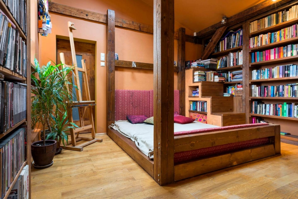 Двухуровневая квартира в дереве #11