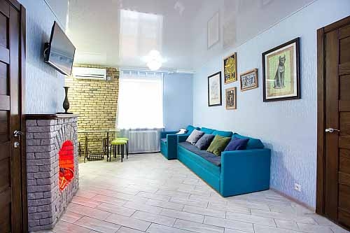 Стильная, новая 2 к студио, документы, до 6 чел #13