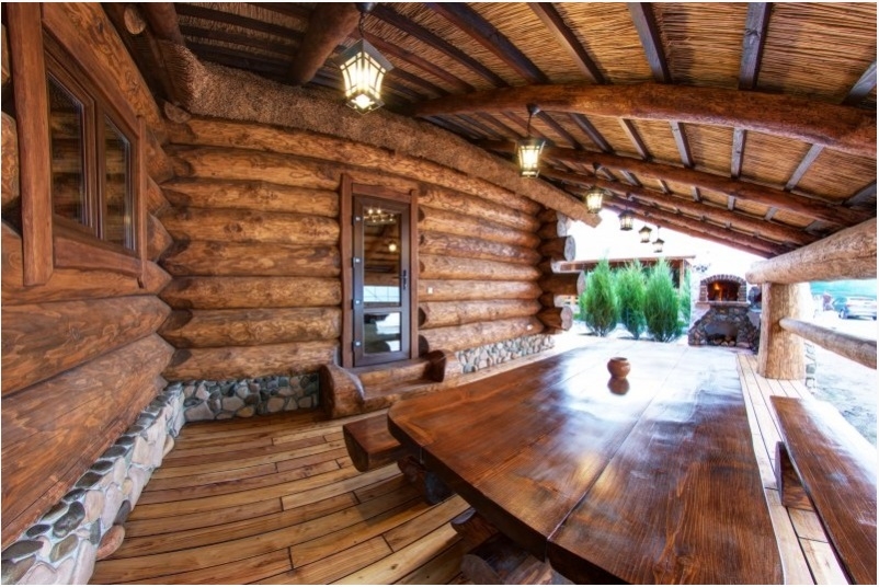 Аренда сруба посуточно с баней в Хотяновке #6