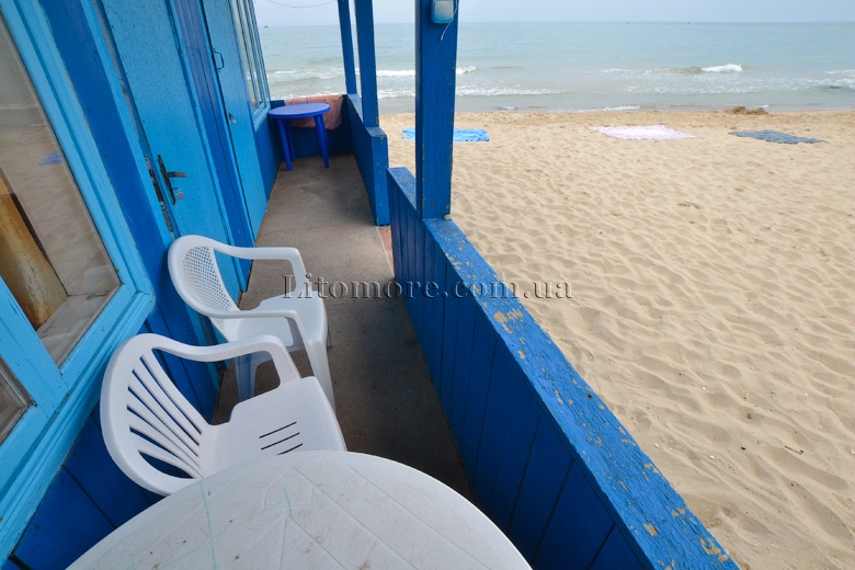 Затока Бугаз, номера у моря эконом класса #8