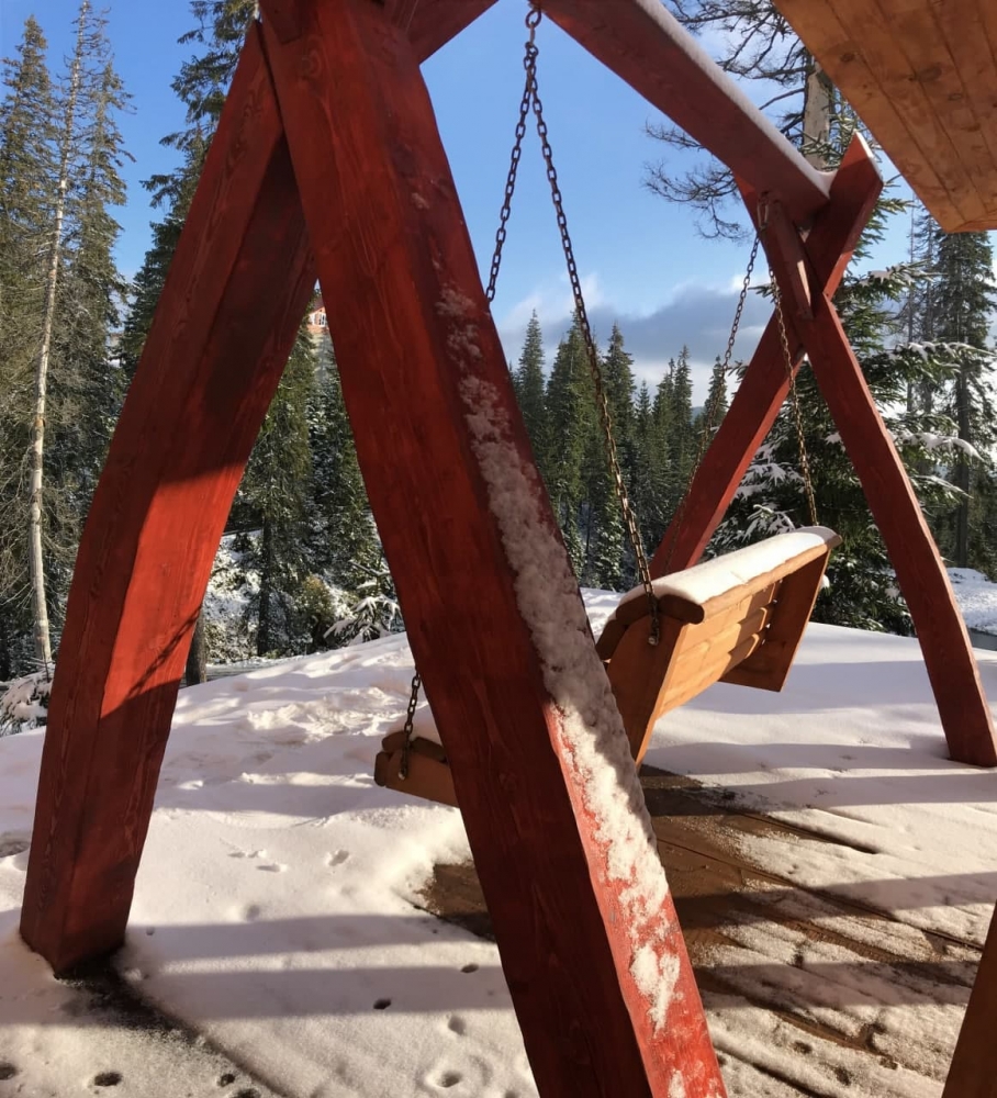 Отель Alpin Eco Chalet #28