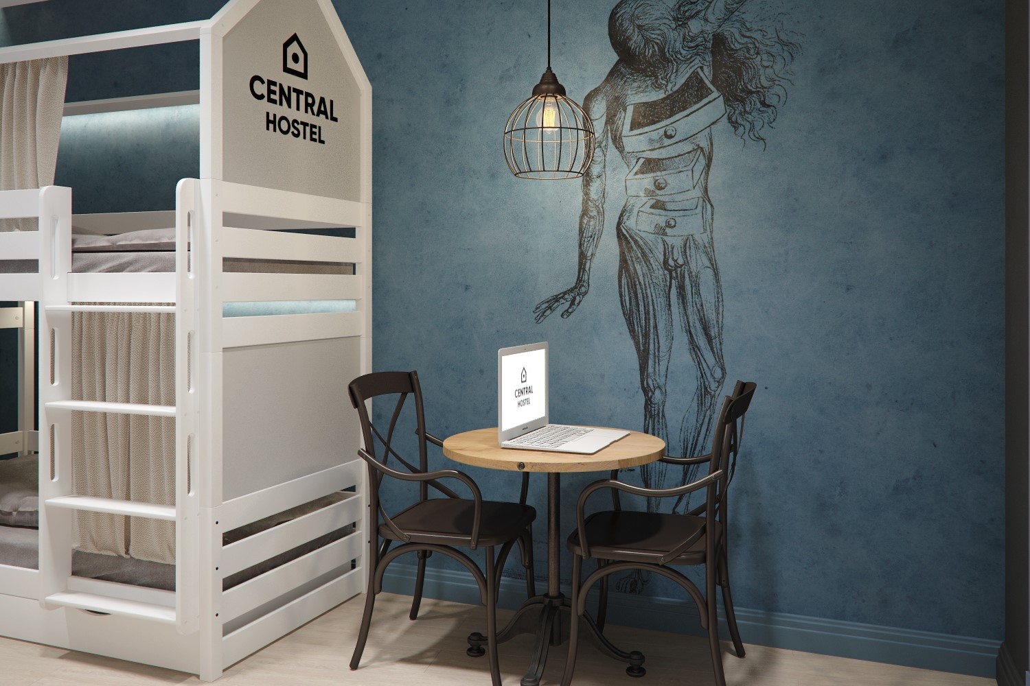 Central Hostel хостел в центре комнаты по 4 чел #4