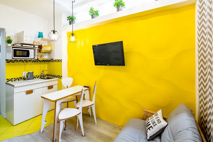 Яскрава та затишна квартира-студія в центрі Львова #4