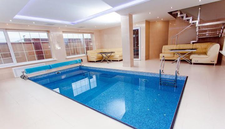 434 Котедж з теплим басейном #1